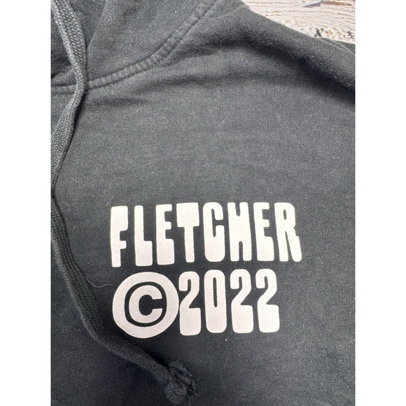 FLETCHER XX 2022 Girl of My Dreams Tour Black Concert Merch Sweatshirt Hoodie XL - Picture 2 of 7